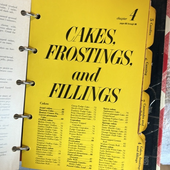 Vintage Better Homes and Gardens Red Checkered Cookbook - Picture 8 of 17